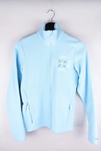 Helly Hansen PRO FLEECE Women Jacket Leisure Outdoor Blue Full Zip size L UK12 - Picture 1 of 9