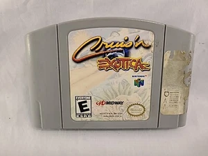 Cruis'n Exotica (Nintendo 64 N64, 2000) cartuccia autentica e originale TESTATA - Foto 1 di 2
