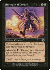 Strength of Lunacy Torment NM Black Uncommon MAGIC THE GATHERING CARD ABUGames