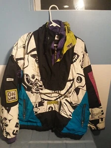 Vintage Proline Ski Jacket "On Line" Italy Rare Size XL - Picture 1 of 16