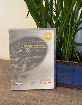 Original Navtech Navigations-CD für Opel (Vauxhall) Part No. T1000-7098 (2003) - Bild 1 von 4