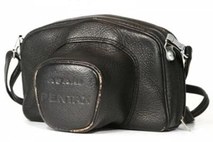 Pentax model K Camera Leather Case, Strap Genuine from Japan Exc++ - Picture 1 of 6
