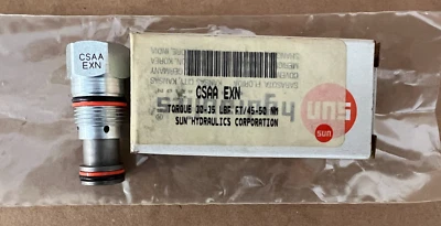 SUN HYDRAULICS, CSAA EXN, SHUTTLE VALVE CARTRIDGE, NEW IN BOX! MAKE OFFER! - Image 1 of 4