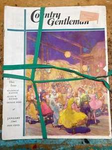 1940 COUNTRY GENTLEMAN MAGAZINE 12 ISSUES VINTAGE ADVERTISING STORIES NEWS ARTS+ - Picture 1 of 7