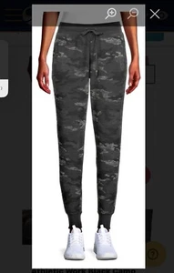 Jogginghose Sweathose Taschen schwarz camo XL 2x 3xL sportlich NEU - Bild 1 von 3