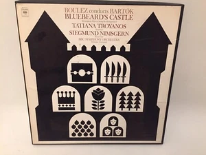 Boulez Conducts Bartok Bluebeard’s Castle Complete Opera Sung In Hungarian LP - Picture 1 of 3