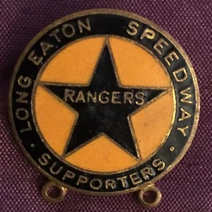 Long Eaton Rangers Speedway Supporters badge/pin - Picture 1 of 2