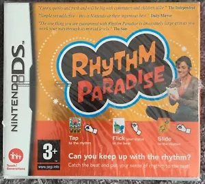 Very Rare Rhythm Paradise / Heaven - Nintendo DS - New Factory Sealed UK PAL 3+ - Picture 1 of 4