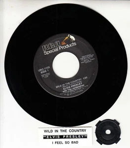 ELVIS PRESLEY Wild In The Country & I Feel So Bad 7" 45 rpm vinyl record NEW - Picture 1 of 4