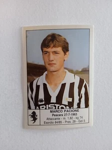 FIGURINA CALCIATORI EDIS 1985/86 JUVENTUS PACIONE n 96 NUOVA CON VELINA - Bild 1 von 2