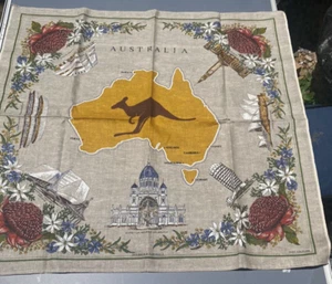 Australian Darwin Perth Melbourne Brisbane Sidney Dish Tea kitchenTowel  - Picture 1 of 6