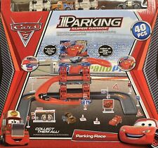 Disney Pixar Cars 2 Parking Super Garage parking race lightning mcqueen mater