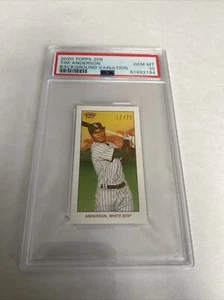 2020 Topps 206 Tim Anderson Background Variation PSA 10 12/25 - Picture 1 of 2