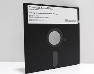 Microsoft Soundbits: Soundclip Collection 5 1/4" Diskette - Microsoft, 1992 - Bild 1 von 10