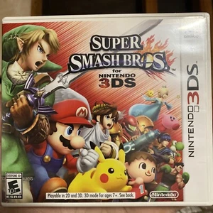 Super Smash Bros. (Nintendo 3DS) • CIB • Manual y estuche incluidos • Probado - Imagen 1 de 5