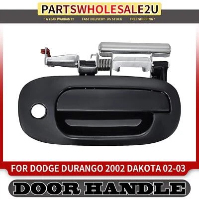 Manija de puerta exterior delantera derecha con cerradura para Dodge Durango 2002 Dakota 02-03 Foto 1 de 4