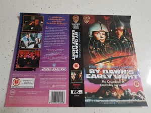 By Dawn's Early Light - VHS Video Sleeve - Small Box - No Tape - Imagen 1 de 1