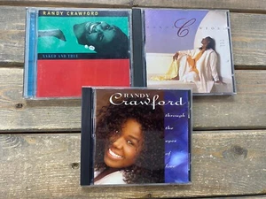 Randy Crawford CD Lot of 3! Through the Eyes Naked and True Rich and Poor - Picture 1 of 2