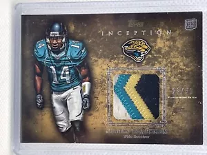 2012 Topps Inception Justin Blackmon toppa rookie #23/50 - Foto 1 di 1
