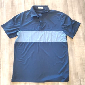 Camisa Polo Wancafoke Para Hombres Grande Azul Gris Golfista Golf Ligera - Imagen 1 de 7