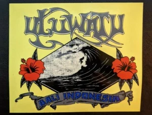 ULUWATU Bali Indonesia Vintage Surfing STICKER Brand New - Picture 1 of 2