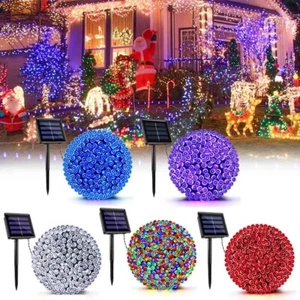 72Ft 200LED Outdoor Solar Powered String Lights for Patio Yard Porch Party Decor - Picture 1 of 26