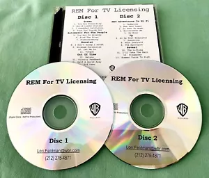 R.E.M. ** PROMO DOUBLE CD ** R.E.M. for TV Licensing - Picture 1 of 1