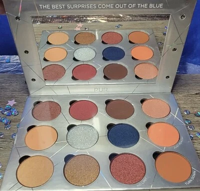 PÜR Out Of The Blue Light-Up Vanity Eyeshadow Palette BNIB -Light WORKS-SOLD OUT - Image 1 of 4