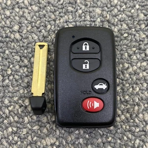 TOYOTA CAMRY COROLLA AVALON 2009-2014 Key Fob HYQ14AEM OEM Unlocked w/ Insert - Picture 1 of 16