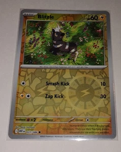 Blitzle 031/086 Reverse Holo Pokemon Trading Card Game Common TCG - Picture 1 of 2