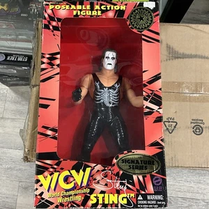 1998 WCW Sting KB Toys Exclusive Wrestling Series Action Figure 12 Inch NIB - Picture 1 of 3