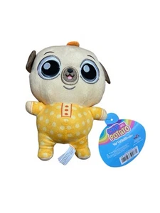 CHIP and POTATO Ultra RARE Totsy TOT Mops 7" PLÜSCH Official TOY Wild BRAIN w TAG! - Bild 1 von 2