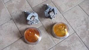 OPEL KADETT A COPPIA FRECCE DIREZIONALI ORIGINALE ANNI '60-'70 - Foto 1 di 1