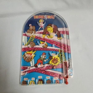 RARE! 1982 Donkey Kong Jump Man Rack Toy Plastic Pinball Game Nintendo Vintage - Picture 1 of 12