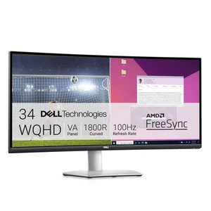Dell S3423DWC 34 Zoll WQHD Curved Monitor mit USB-C und 100Hz - Bild 1 von 9