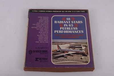 American Airlines No 11 3-Hour Stereo Reel-To-Reel Tape 4 Trk 3-3/4IPS - Image 1 of 4