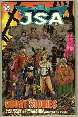 JSA Vol 12 Ghost Stories TP TPB George Perez Jerry Ordway Power Girl 2007 NEW NM - Image 1 of 2