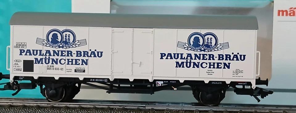 Märklin HO,48171.,INSIDER CLUB JAHRESWAGEN 2021 ,OVP,  Paulaner 🍺 Bierwagen,TOP - Bild 1 von 4