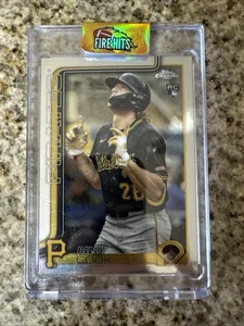 2025 Topps Chrome Billy Cook RC Rookie Refractor #273 Pirates  - Picture 1 of 2