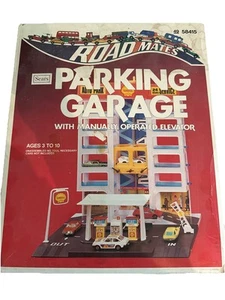 SEARS Road Mates Shell Parkhaus mit Aufzug Spielset in OVP - Bild 1 von 11