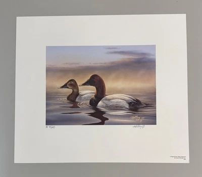 1995 Ducks Unlimited Stamp Print by Rick Kelley - Artist Proof - Image 1 of 4