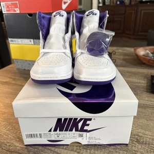 Size 9.5 - Air Jordan 1 OG High Court Purple W Brand New CD0461 151 - Picture 1 of 9