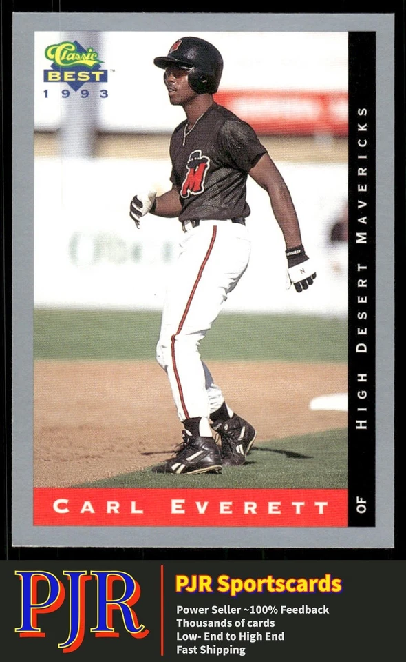 Carl Everett 1993 Classic Best #183 High Desert Mavericks - Image 1 of 2