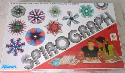 Hasbro Kenner Spirograph Retro Deluxe Drawing Art Set  - Image 1 of 4