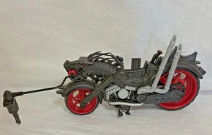 Vehículo de motocicleta TMNT Dragon Chopper - Playmates 2012 Nickelodeon - ruedas rojas - Imagen 1 de 8