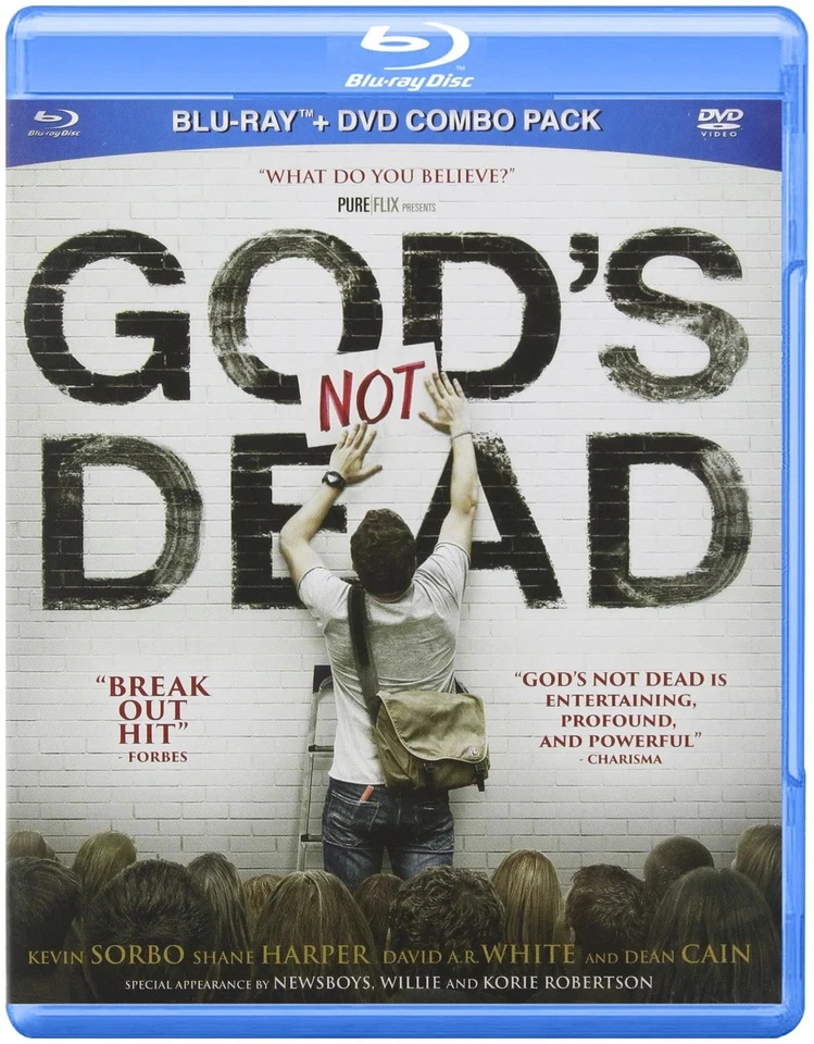 God's Not Dead (Blu-ray + DVD, 2014) Kevin Sorbo, Shane Harper *Buy 2 Get 1 Free - Image 1 of 1