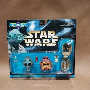 Vintage Star Wars Micro Machines Greedo, Nien Nunb & Tusken Raider Galoob 1996 - Bild 1 von 20