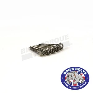 Drilled M6 35mm Stainless Steel Hex Head Bolts x 5 - Picture 1 of 3