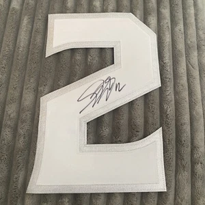 Simon Gagne #12 Signed LA Kings Autographed Jersey Number White/Silver #2 - Picture 1 of 3