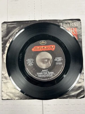TEARS FOR FEARS SHOUT /THE BIG CHAIR 45 RPM RECORD NM  - Image 1 of 2